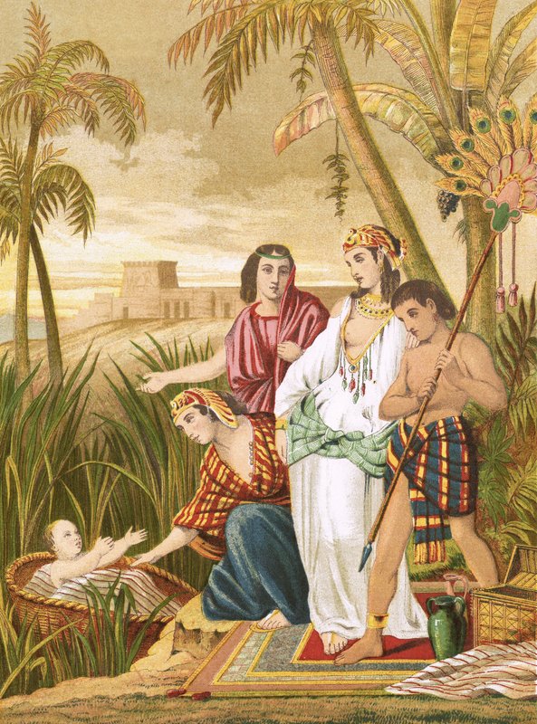 A descoberta de Moisés de English School