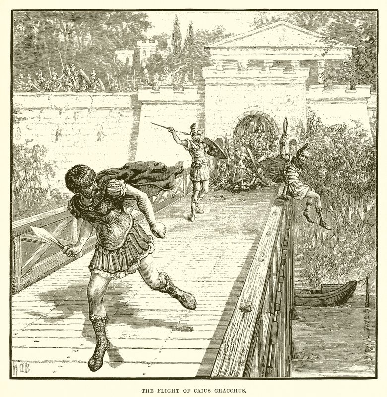 O voo de Caius Gracchus de English School