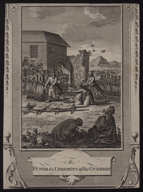 A cerimônia fúnebre dos Guebres de English School