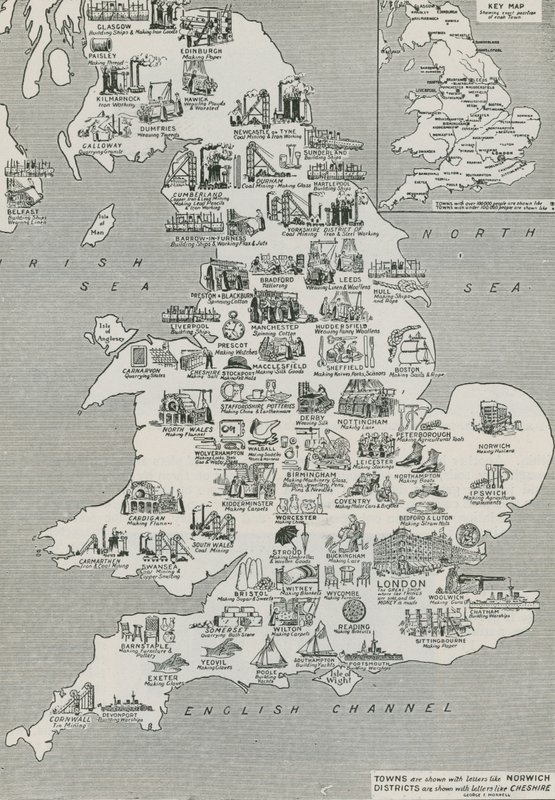 O agrupamento de indústrias britânicas de English School
