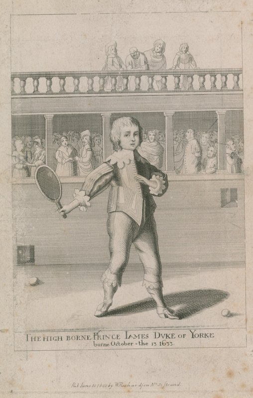 O alto nascido Príncipe James de English School