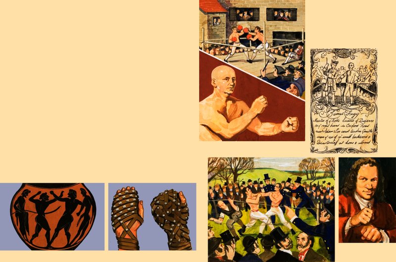 A história do boxe de English School