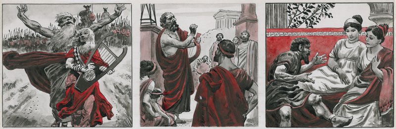 A história da narração de histórias de English School