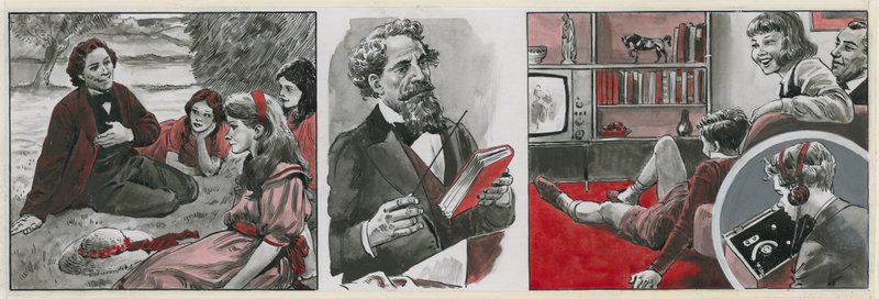 A história da narração de histórias de English School
