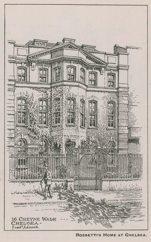 A casa de Dante Gabriel Rossetti de English School