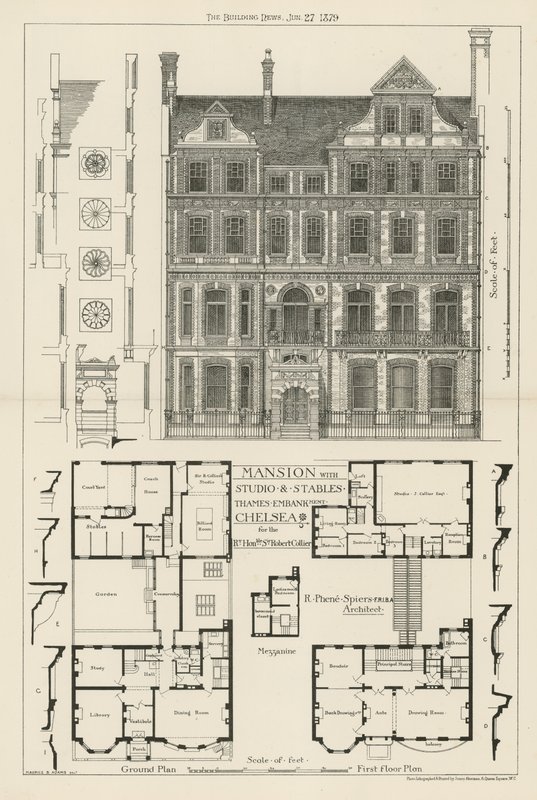 A casa de Sir Robert Collier de English School