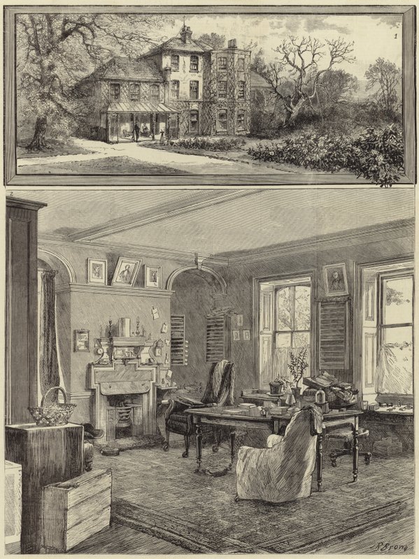 A casa do falecido Charles Darwin de English School