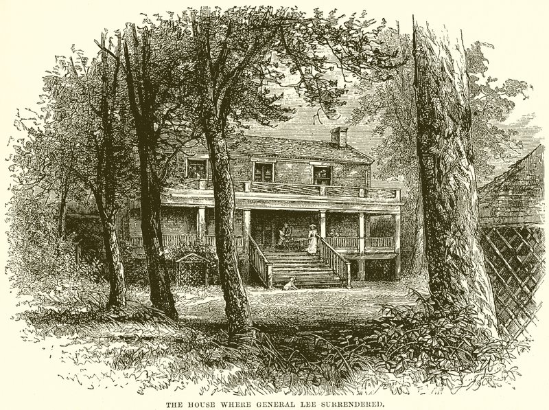 A casa onde o general Lee se rendeu de English School