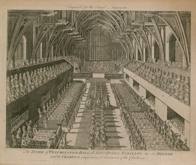 O interior do Westminster Hall de English School