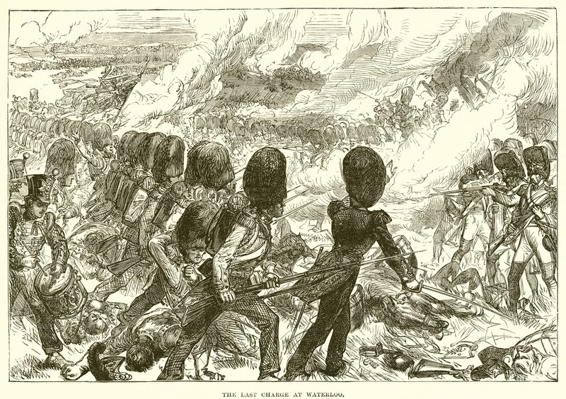 A última carga no waterloo de English School