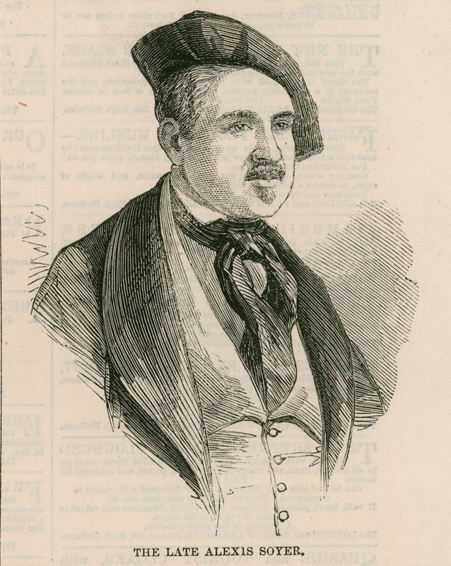 O falecido Alexis Soyer de English School