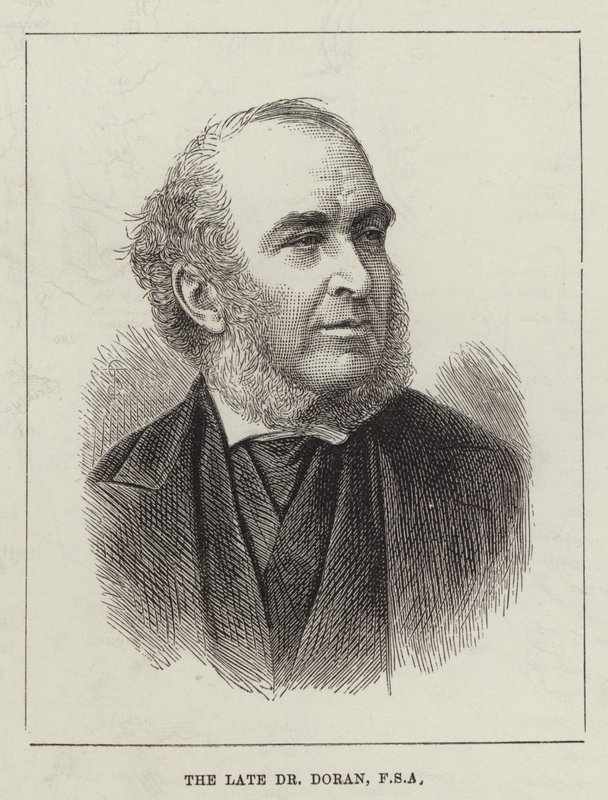 O falecido Dr. Doran, FSA (gravura) de English School