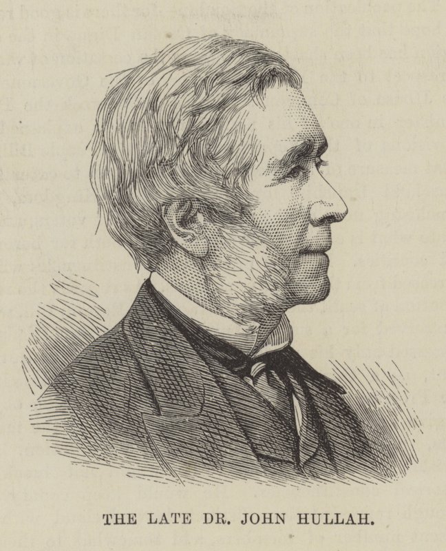 O falecido Dr. John Hullah (gravura) de English School