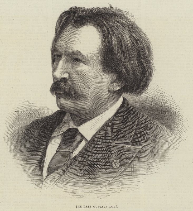 O falecido Gustave Dore (gravura) de English School