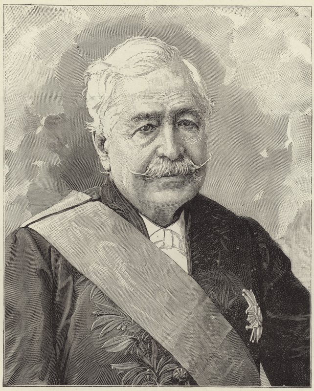 O falecido M Ferdinand de Lesseps de English School