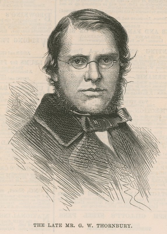 O falecido Sr. GW Thornbury de English School