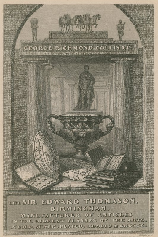 O falecido Sir Edward Thomason, Birmingham de English School