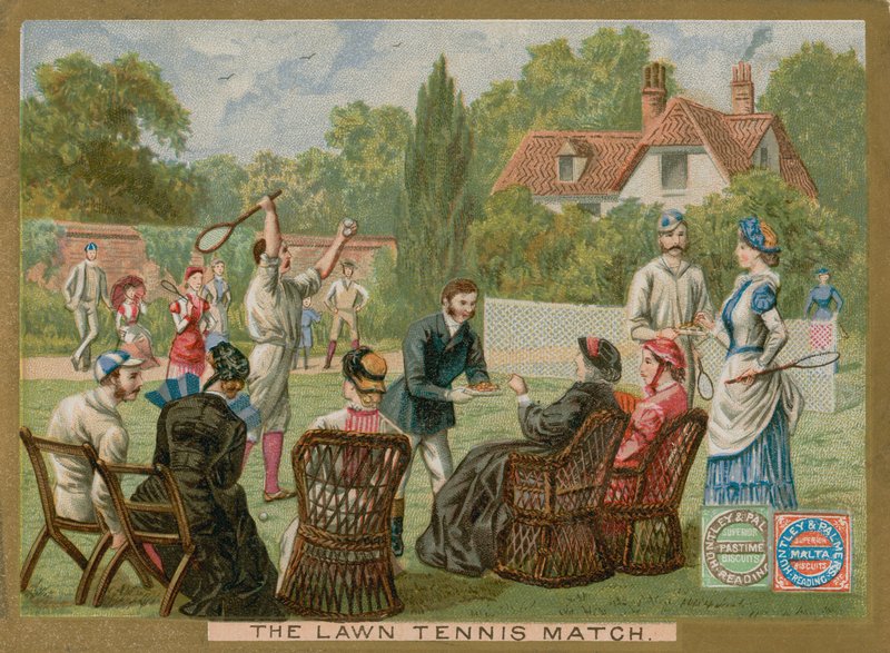 O jogo de tênis de English School
