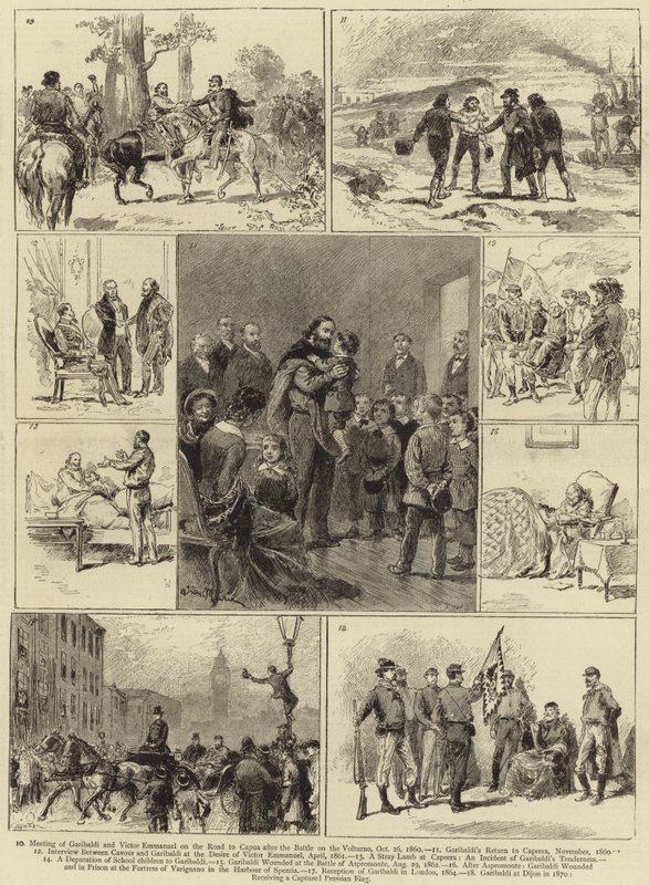 A vida de Guiseppe Garibaldi de English School