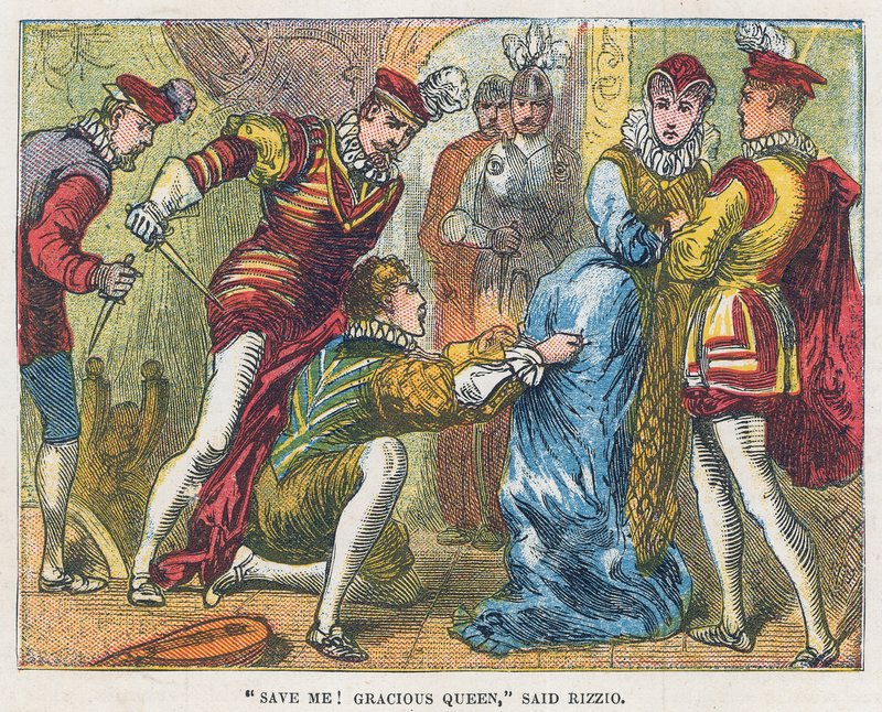O assassinato de Rizzio de English School