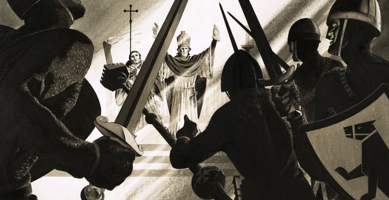 O assassinato de Thomas a Becket de English School