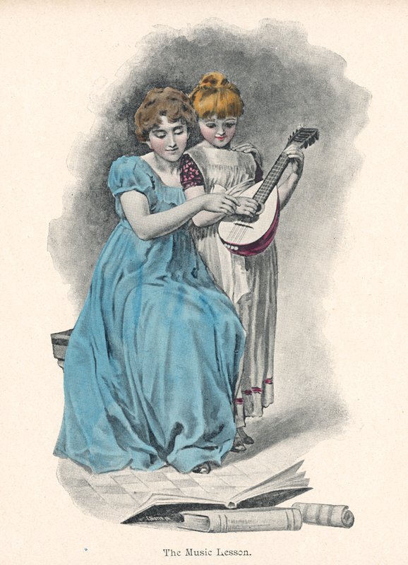 A aula de musica de English School