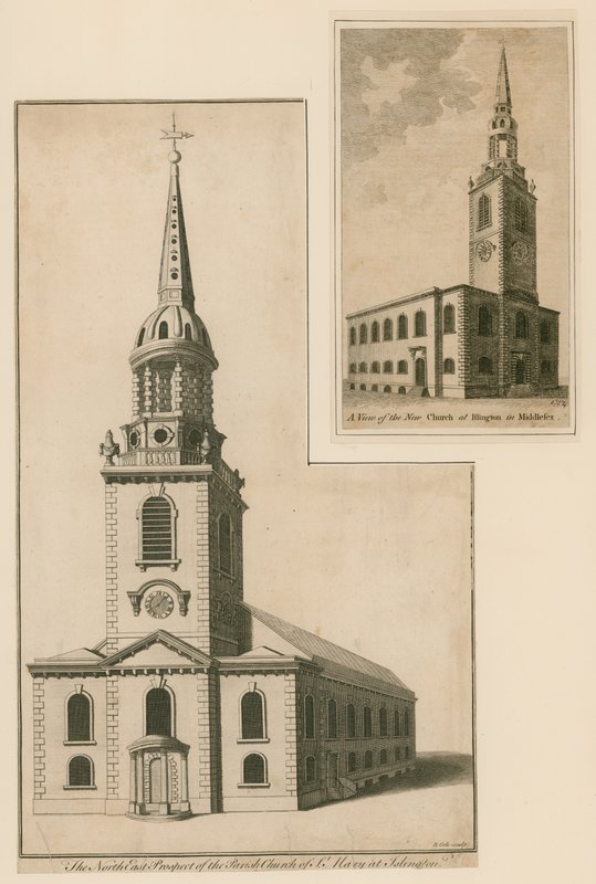 A nova igreja, St Marys, Islington de English School