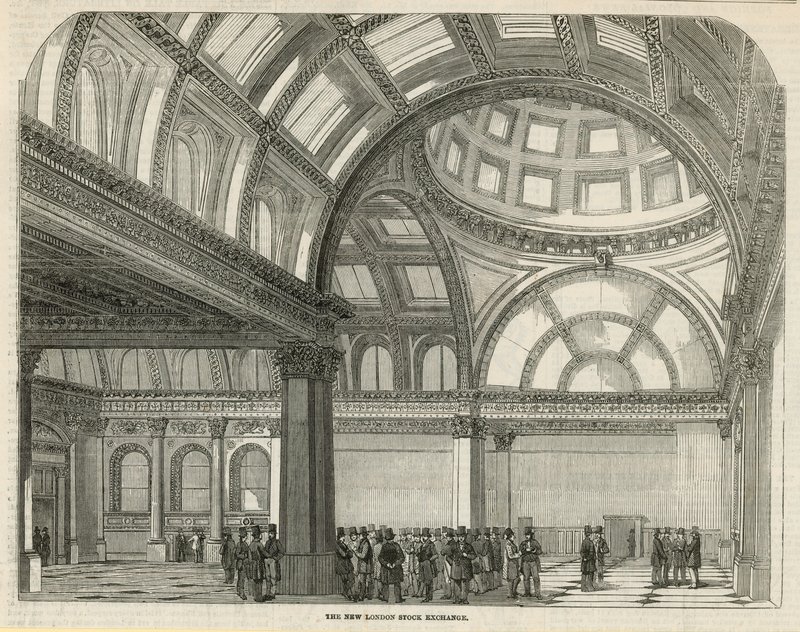 A nova bolsa de valores de Londres de English School