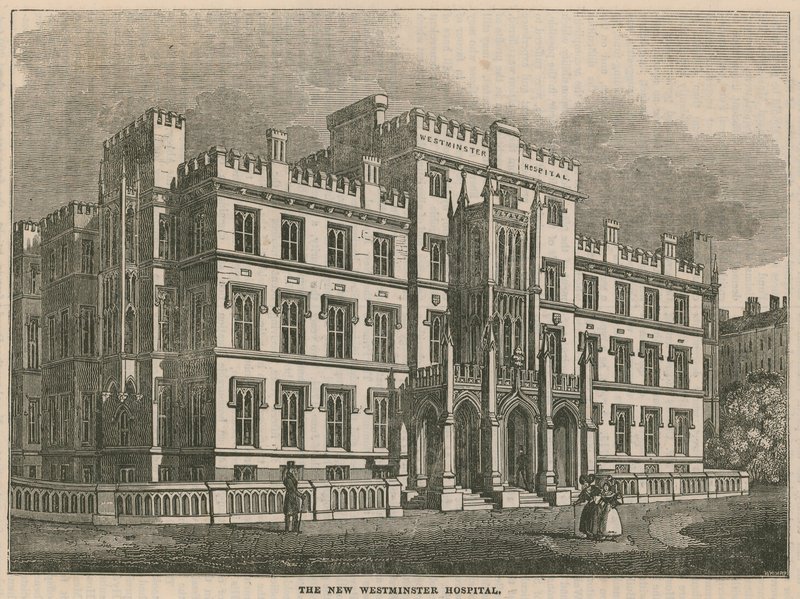 O novo hospital de Westminster de English School