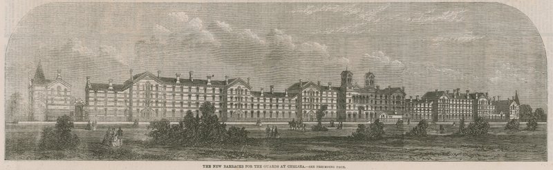 O novo quartel para os guardas no Chelsea de English School