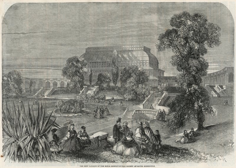 Os novos jardins da Royal Horticultural Society em South Kensington de English School