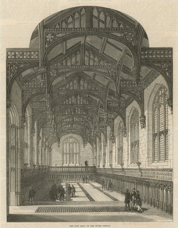 O novo salão do Templo Interior de English School