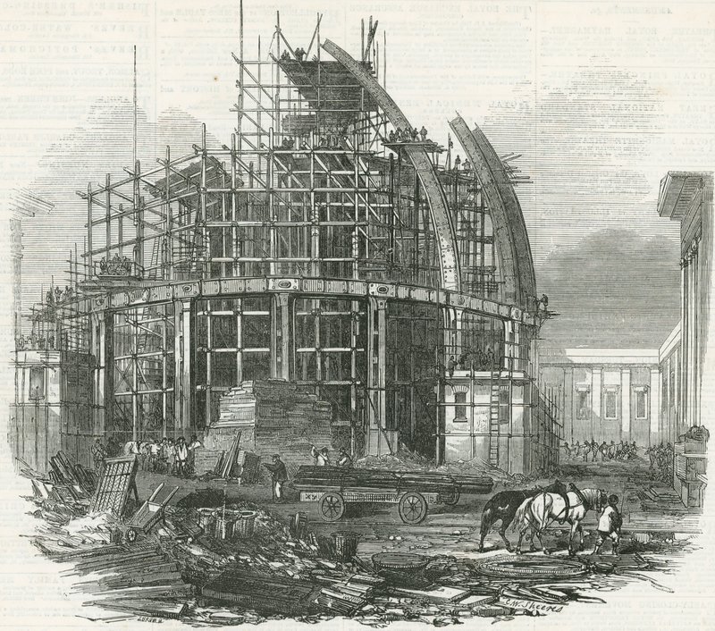 A nova sala de leitura do Museu Britânico de English School