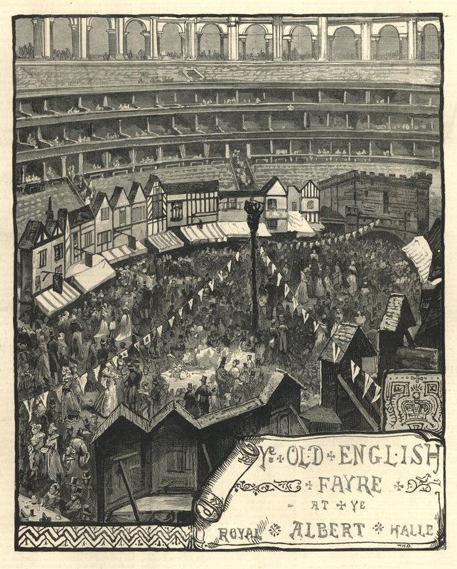A antiga fada inglesa no Royal Albert Hall de English School