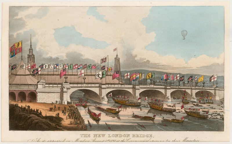 A abertura da New London Bridge de English School