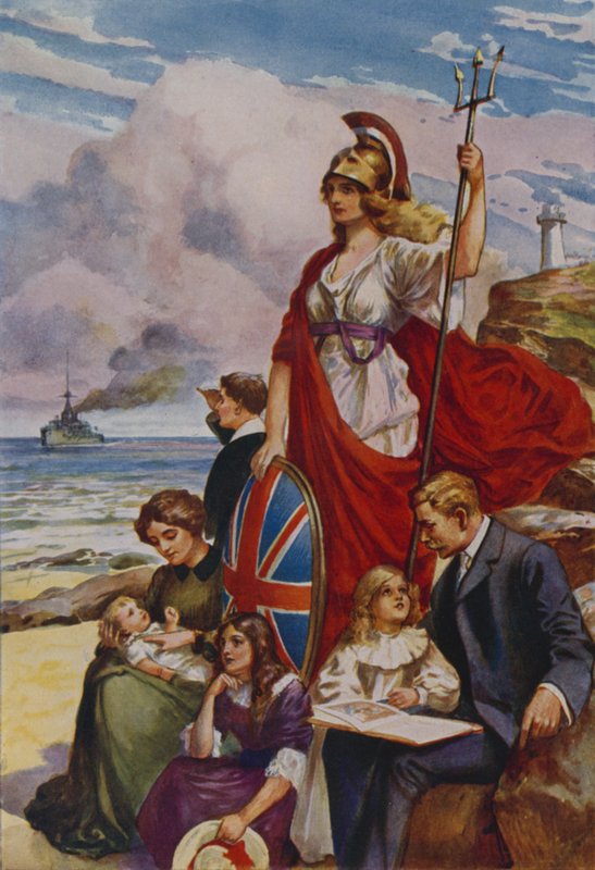 Os orgulhosos baluartes da Britannia de English School
