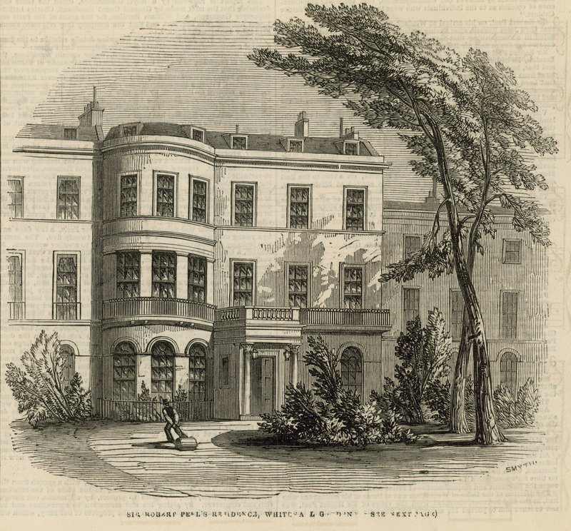 A residência de Sir Robert Peel de English School