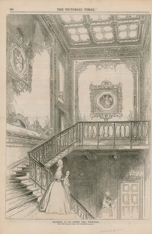 A residência de Sir Robert Peel de English School