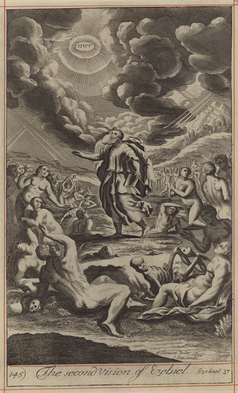 A segunda visão de Ezebiel (gravura) de English School