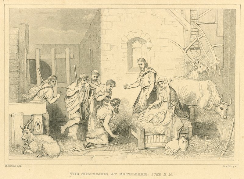 Os pastores de Belém, Luke II de English School
