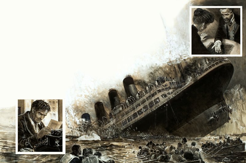 O naufrágio do Titanic de English School