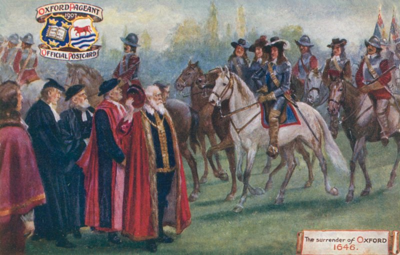 A rendição de Oxford, 1646 de English School