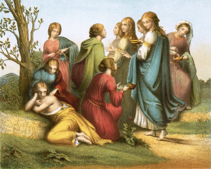 As dez virgens de English School
