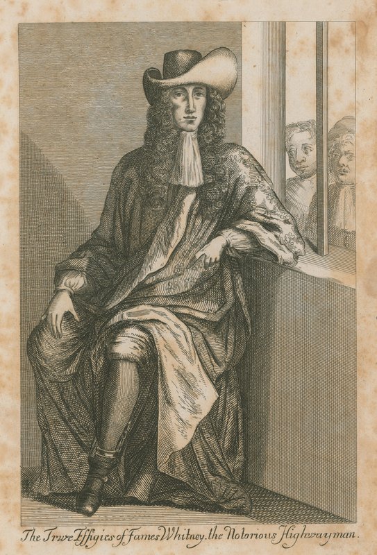As verdadeiras efígies de James Whitney, o notório ladrão de estrada de English School