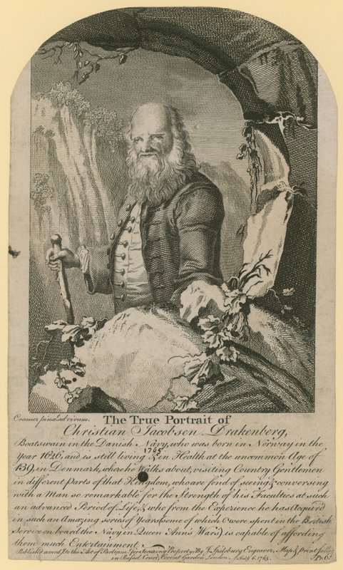 O verdadeiro retrato de Christian Jacobsen Drakenberg de English School