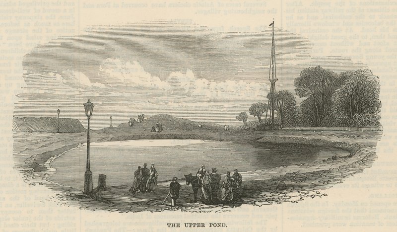 A lagoa superior, Hampstead Heath de English School
