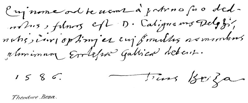 Theodore Beza de English School