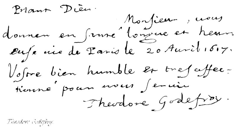Theodore Godefroy de English School