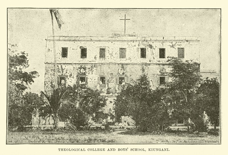 Faculdade teológica e escola de meninos, Kiungani de English School