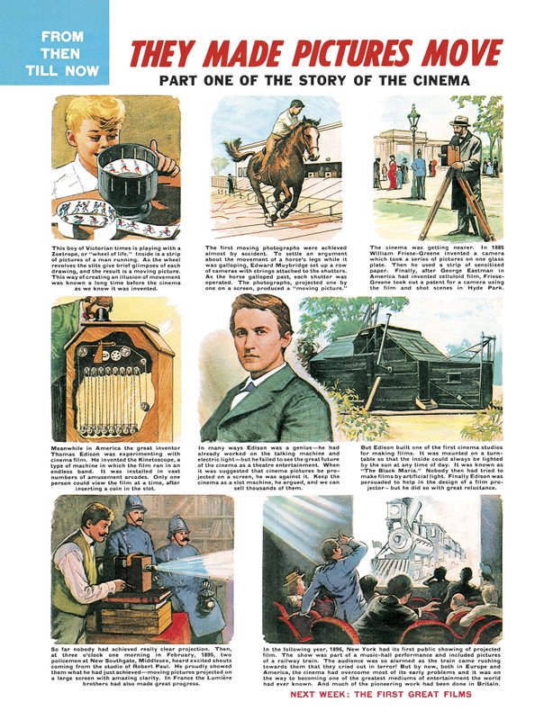 Eles fizeram as fotos se moverem. A história do cinema de English School